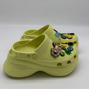 Platform Bae Crocs Lime Zest Women’s 9